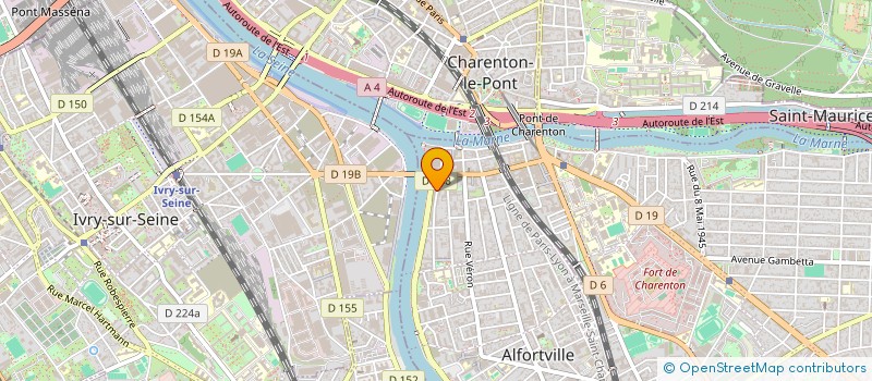 localisation de l'entreprise OMNIELEC à ALFORTVILLE