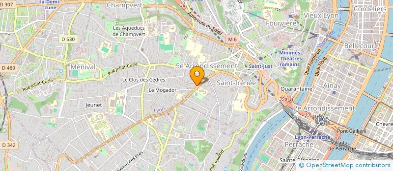 localisation de l'entreprise OMNIFARM à LYON