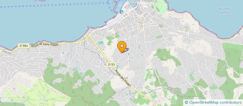 localisation de l'entreprise OMNIFINANCES à SAINT-TROPEZ