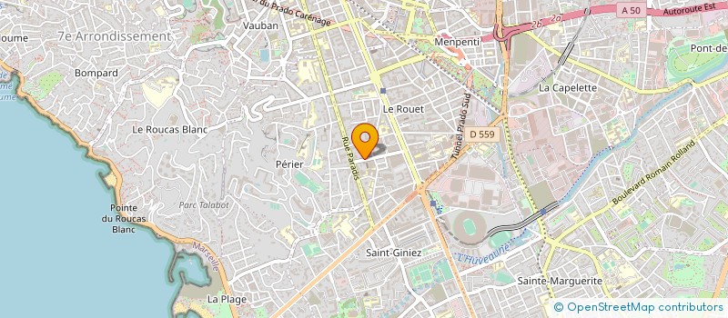 localisation de l'entreprise OMNIGER à MARSEILLE