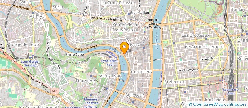 localisation de l'entreprise OMNILEARNING à LYON