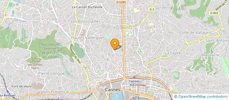 localisation de l'entreprise OMNILUX  CANNES