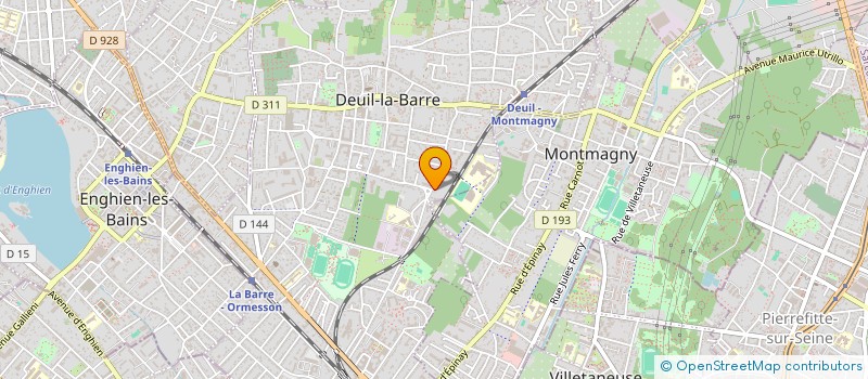 localisation de l'entreprise OMNIM  DEUIL-LA-BARRE