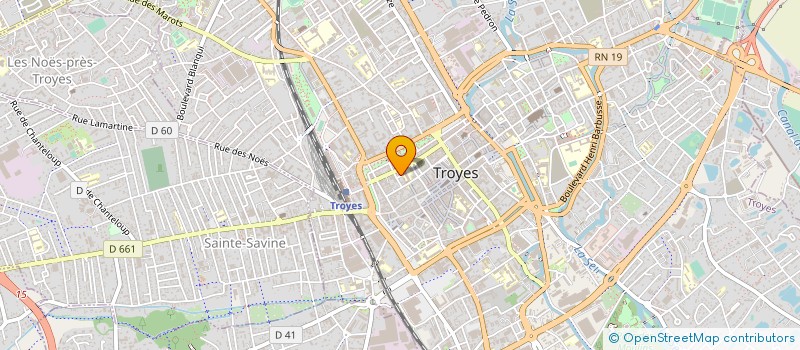 localisation de l'entreprise OMNIPARTNERS à TROYES