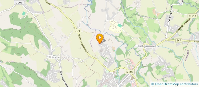 localisation de l'entreprise OMNIS  MORLAAS