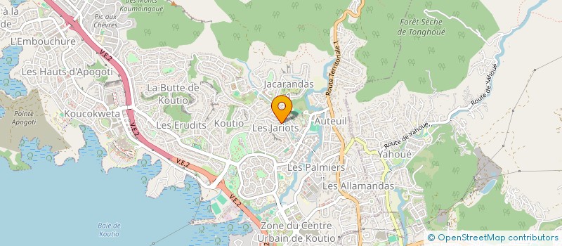 localisation de l'entreprise OMNIS  DUMBEA