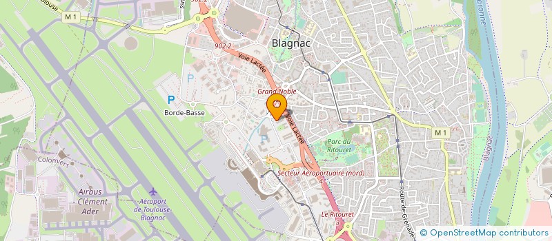 localisation de l'entreprise OMNIS MEDICA à BLAGNAC