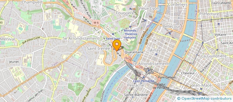 localisation de l'entreprise OMNISER à LYON 5EME
