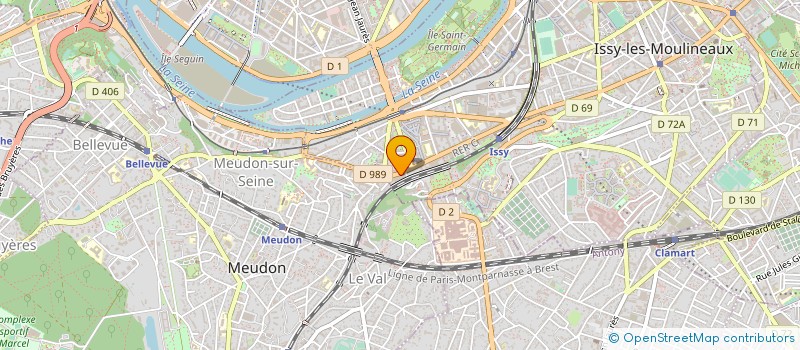 localisation de l'entreprise OMNISERVICES à BOULOGNE-BILLANCOURT