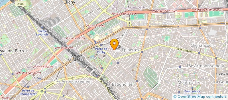localisation de l'entreprise OMNISERVICES ENTREPRISES  PARIS