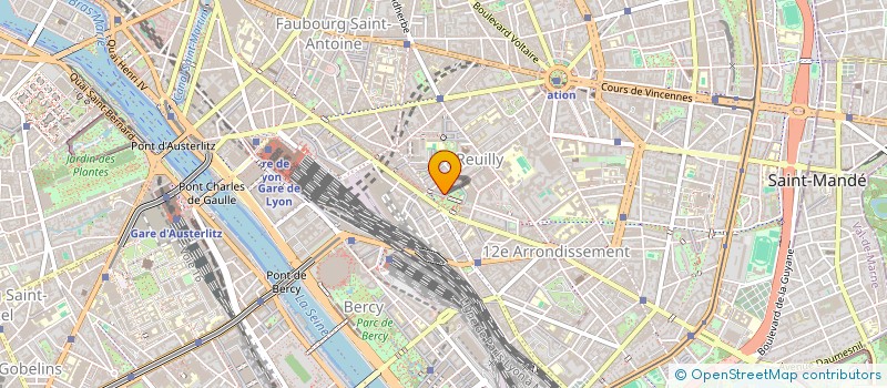 localisation de l'entreprise OMNISOIN  PARIS