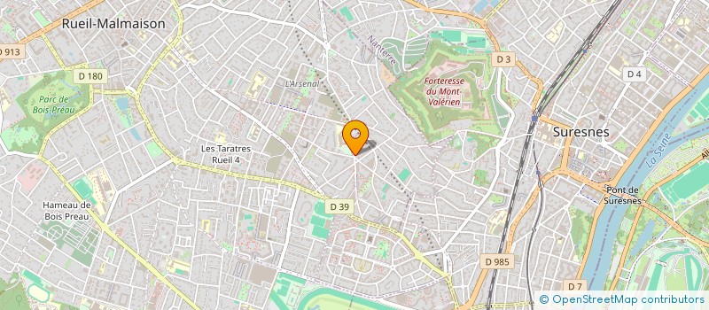 localisation de l'entreprise OMNISOL SA à RUEIL-MALMAISON