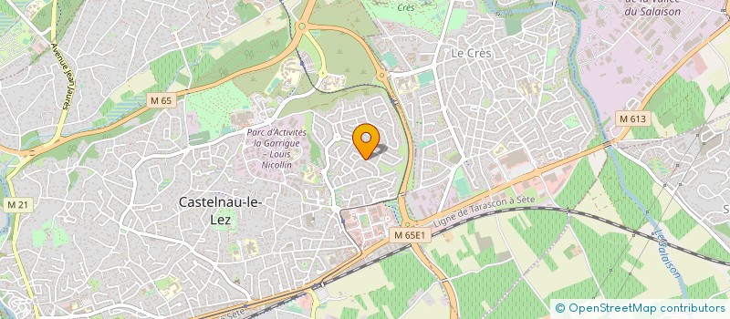localisation de l'entreprise OMNISOUND à CASTELNAU-LE-LEZ