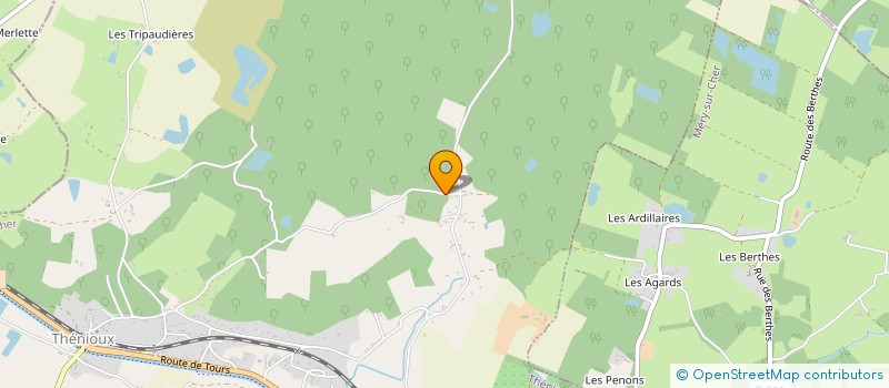 localisation de l'entreprise OMNISOUND RECORD S  THENIOUX