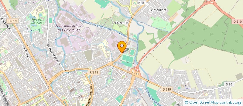 localisation de l'entreprise OMNISPORT DETENTE à TROYES