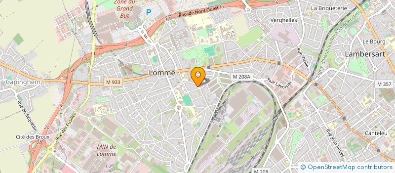 localisation de l'entreprise OMNISPORT MUNICIPAL LOMMOIS SECTION HALTEROPHILIE à LILLE