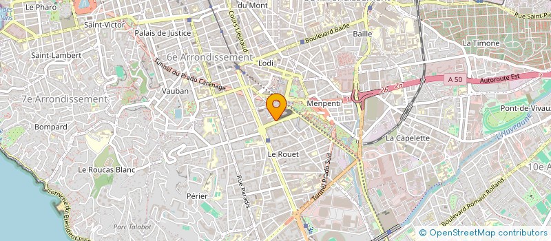 localisation de l'entreprise OMNISPORT PHOCEEN POUR L'EPANOUISSEMENT ET LA NOUVEAUTE DU 3E ARRONDISSEMENT DE MARSEILLE  MARSEILLE