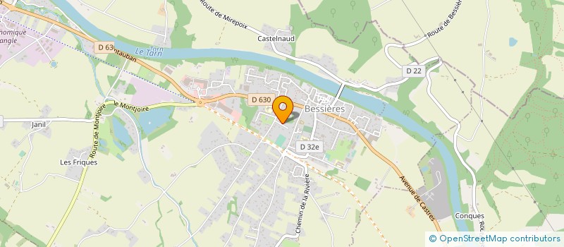 localisation de l'entreprise OMNISPORTS BUZET-SUR-TARN à BUZET-SUR-TARN