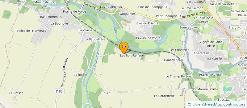 localisation de l'entreprise OMNITECH CONSULTING  ESVRES