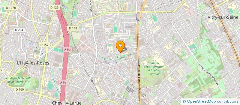 localisation de l'entreprise OMNITEL  VILLEJUIF