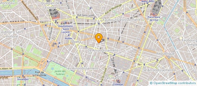 localisation de l'entreprise OMNITRAD à PARIS