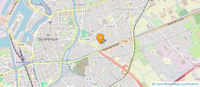 localisation de l'entreprise OMNIUM 5 à DUNKERQUE