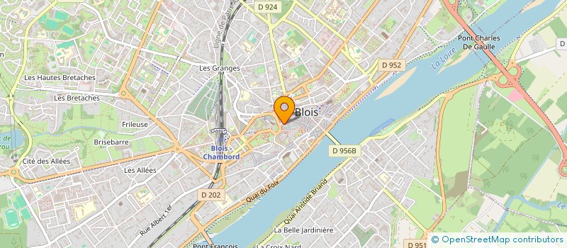 localisation de l'entreprise OMNIUM AKAN  VINEUIL