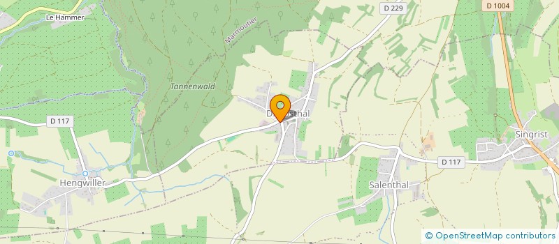 localisation de l'entreprise OMNIUM DE FORMATION ET DE TECHNIQUE  DIMBSTHAL