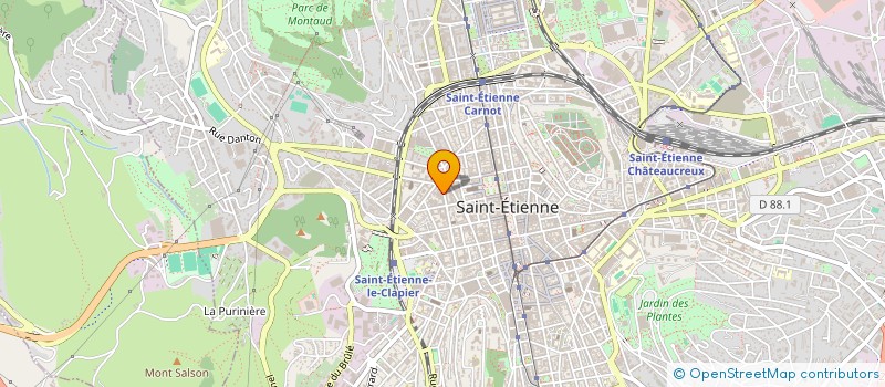localisation de l'entreprise OMNIUM DE GESTION ET PARTICIPATIONS à SAINT-ETIENNE