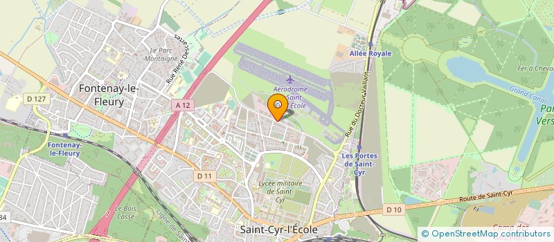 localisation de l'entreprise OMNIUM DES COMPOSANTS ELECTRONIQUES DE TECHNIQUES AVANCEES O.C.E.T.A. à SAINT-CYR-L'ECOLE