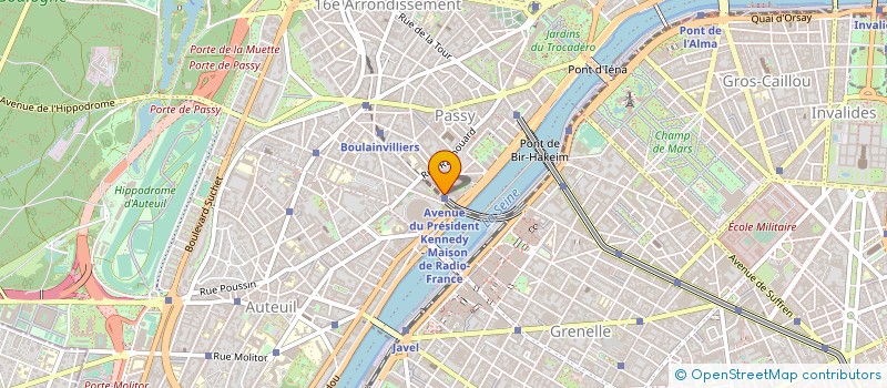 localisation de l'entreprise OMNIUM DEVELLOPPEMENT FINANCEMENT SOC à PARIS