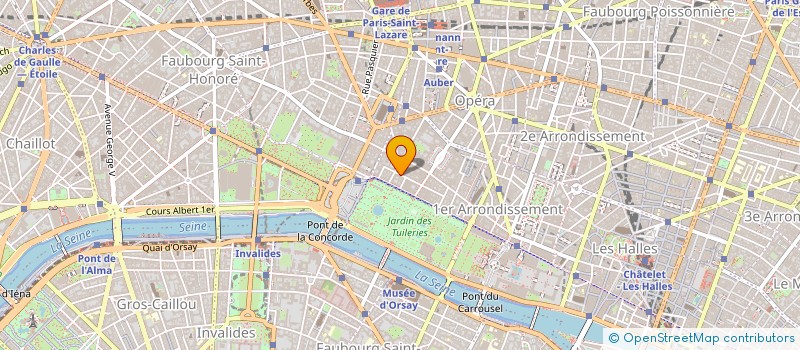 localisation de l'entreprise OMNIUM FINANCE INTERNATIONAL à PARIS