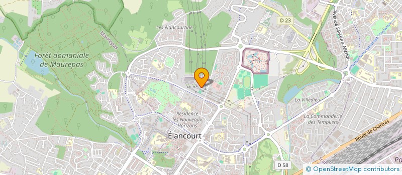 localisation de l'entreprise OMNIUM FINANCIER DU MEUBLE à ELANCOURT
