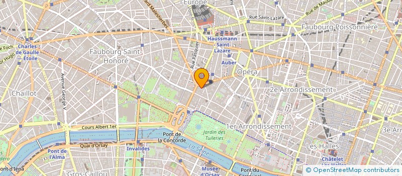 localisation de l'entreprise OMNIUM FRANCAIS DE DIETETIQUE  PARIS