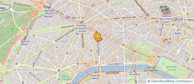 localisation de l'entreprise OMNIUM GALWAY à PARIS
