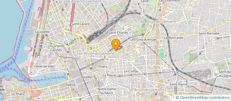 localisation de l'entreprise OMNIUM MDB à MARSEILLE 1ER