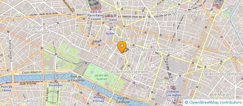 localisation de l'entreprise OMNIUM PARTICIP BANCAIRE PARIBAS à PARIS