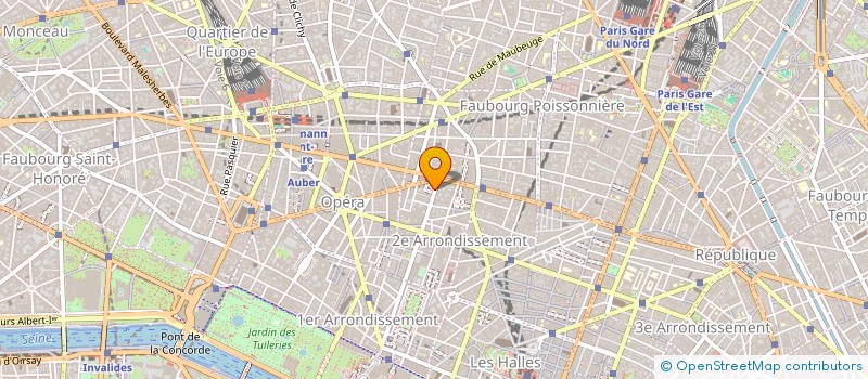 localisation de l'entreprise OMNIUM PRESSE SERVICE à PARIS
