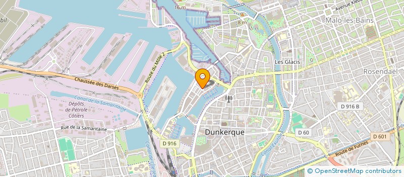 localisation de l'entreprise OMNIUM TECHNIQUE DU NORD à DUNKERQUE