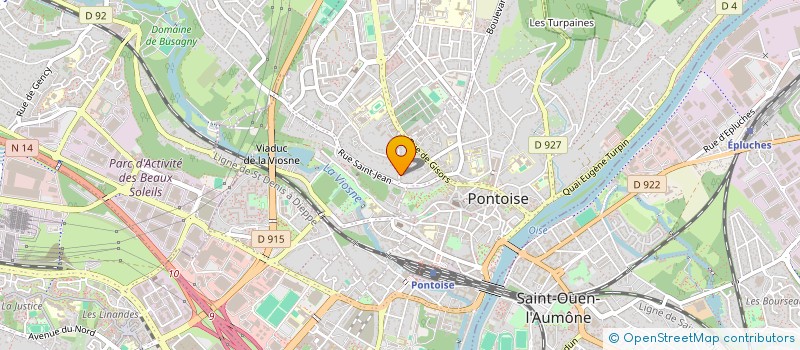 localisation de l'entreprise OMNIUM TECHNIQUE ENTRETIEN MAINTENANCE à PONTOISE