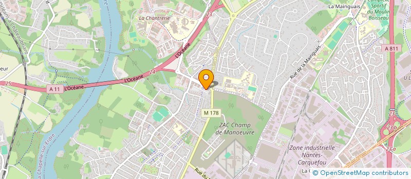 localisation de l'entreprise OMNIVERSE SOLUTIONS à NANTES