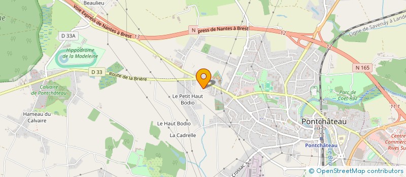 localisation de l'entreprise OMNIVYN GROUP FRANCE  PONTCHATEAU