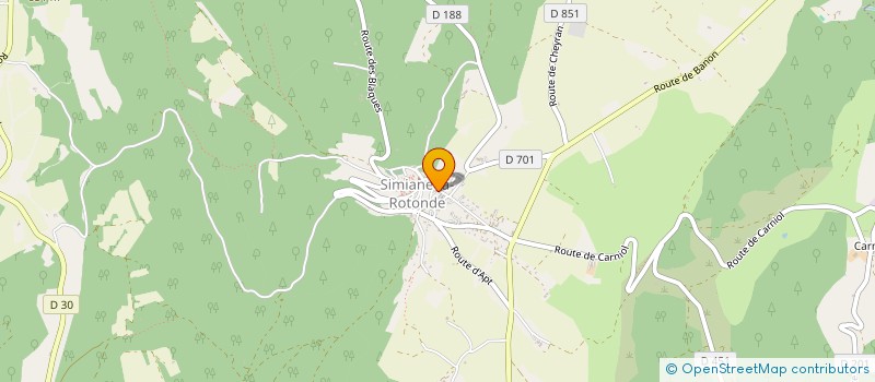 localisation de l'entreprise OMNIYETI à SIMIANE-LA-ROTONDE