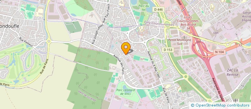 localisation de l'entreprise OMNIZONE à LISSES