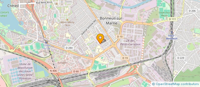 localisation de l'entreprise OMNYA  BONNEUIL-SUR-MARNE