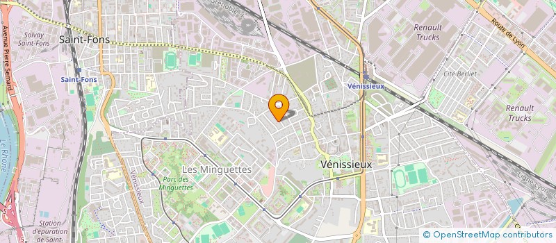 localisation de l'entreprise OMOGEN  VENISSIEUX