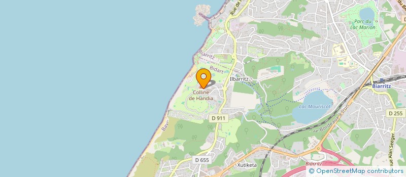 localisation de l'entreprise OMORPHIA  BIDART