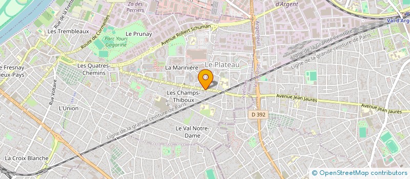 localisation de l'entreprise OMP FARROCO à SARTROUVILLE