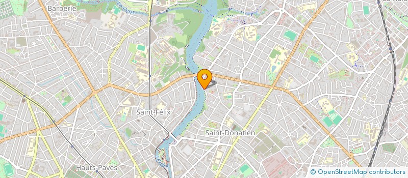 localisation de l'entreprise OMPALIE à NANTES
