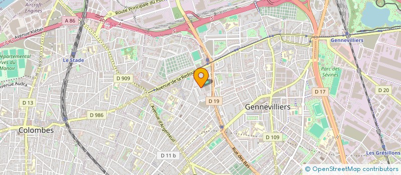 localisation de l'entreprise OMR & CO à ASNIERES-SUR-SEINE